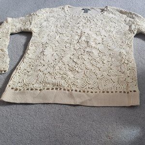 Bass off white XL sweater